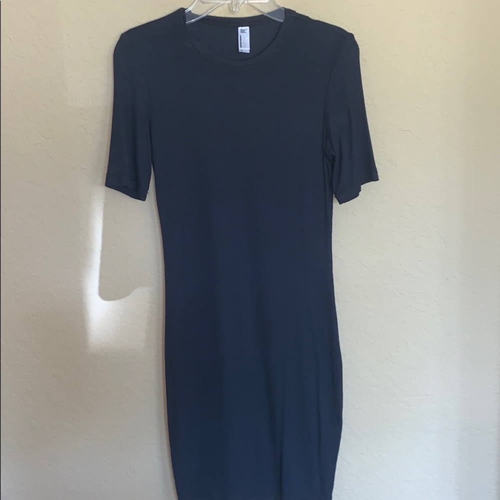 Grey bodycon dress